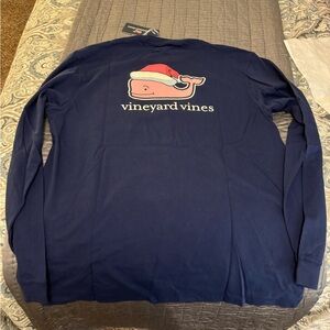 Vineyard Vines Santa Hat Long Sleeve T-Shirt
